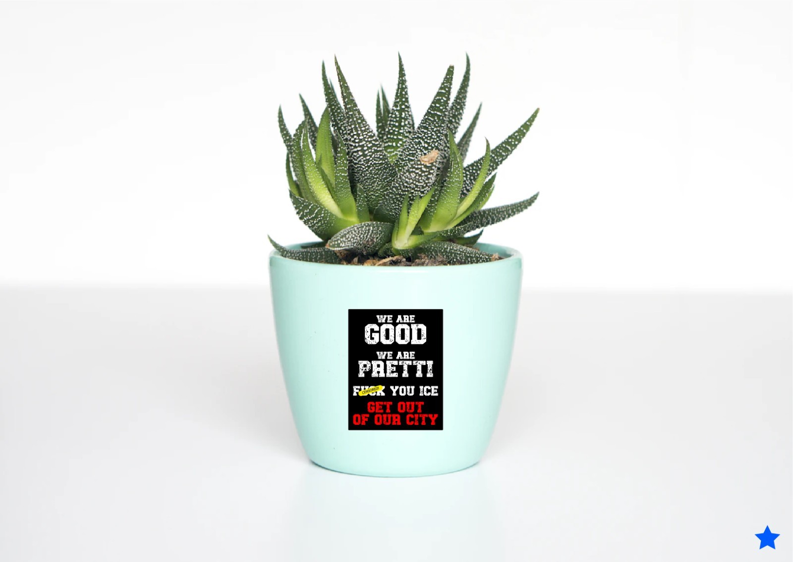 F*** ICE We Are Good Pretti Decal Sticker Support Protest Anti MAGA Trump CIty