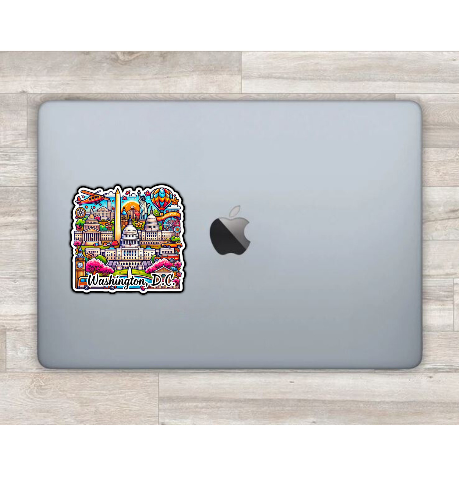 Washington DC Fridge Magnet or Laptop Sticker