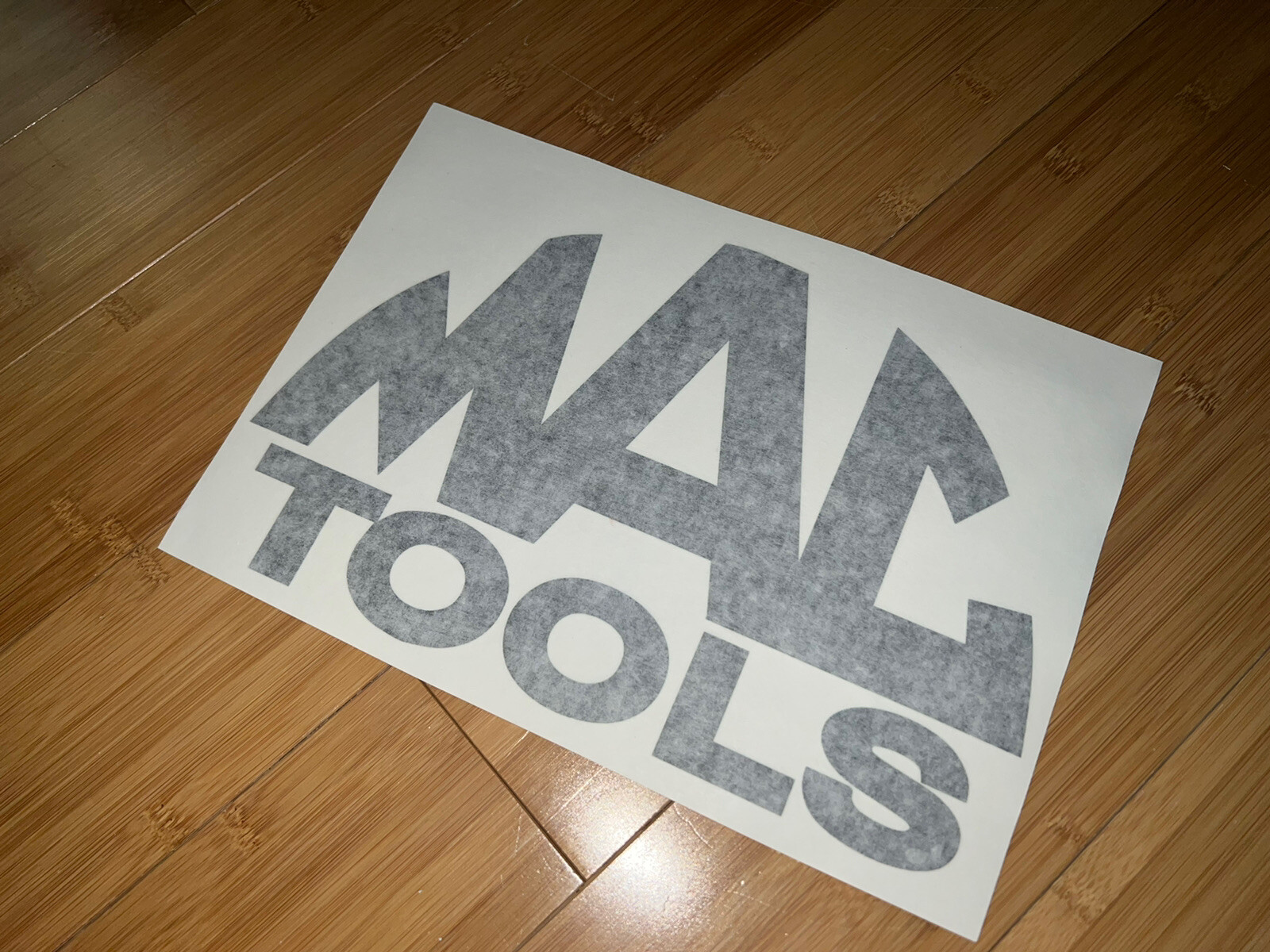 Mac Tools 12” Toolbox Decal Sticker Logo Window Mechanic ASE Technician Black