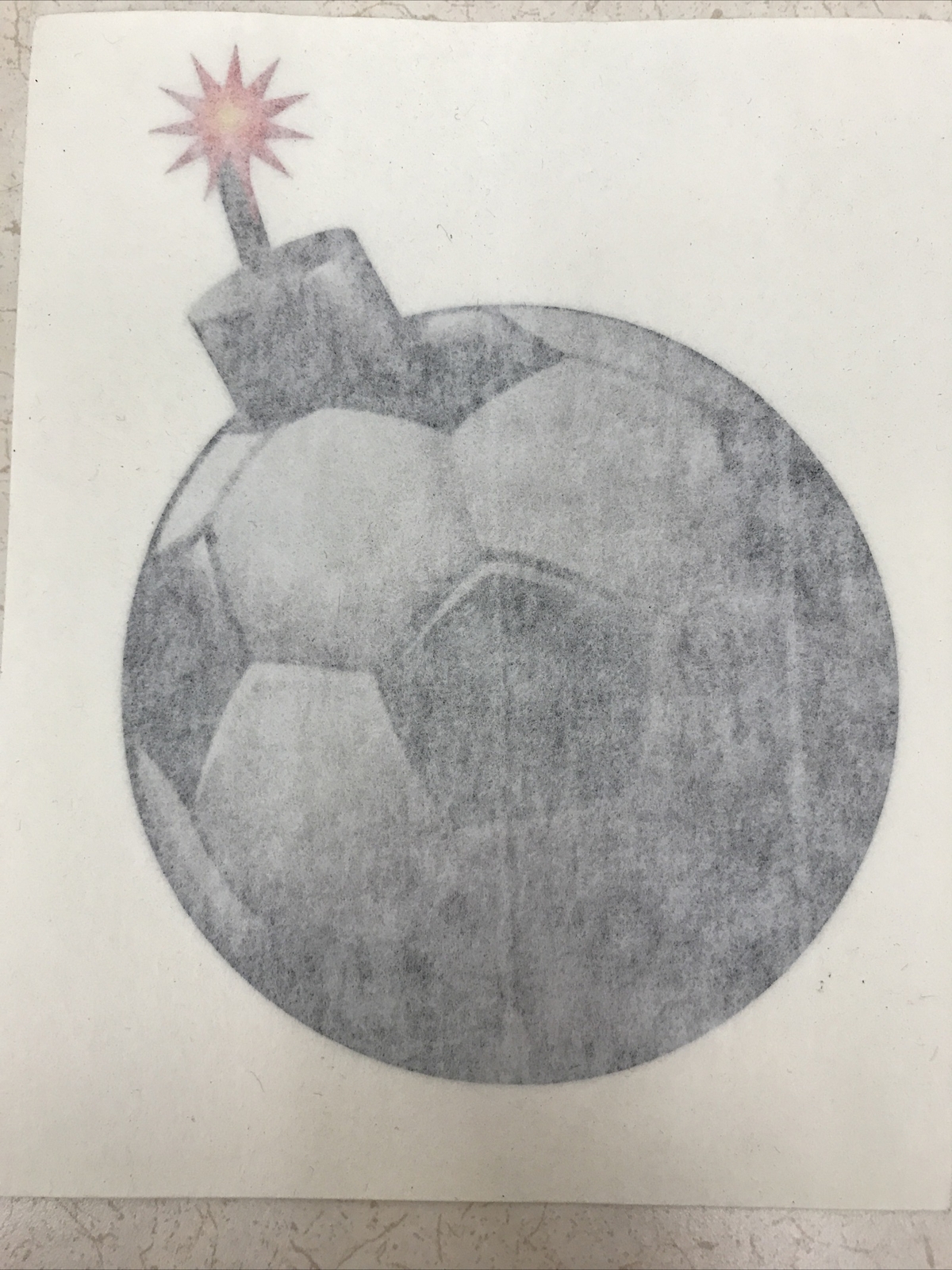 NEW Sticker Soccer Ball Bomb Explode 💥Car Sticker Sports Vinyl Decal Waterproof
