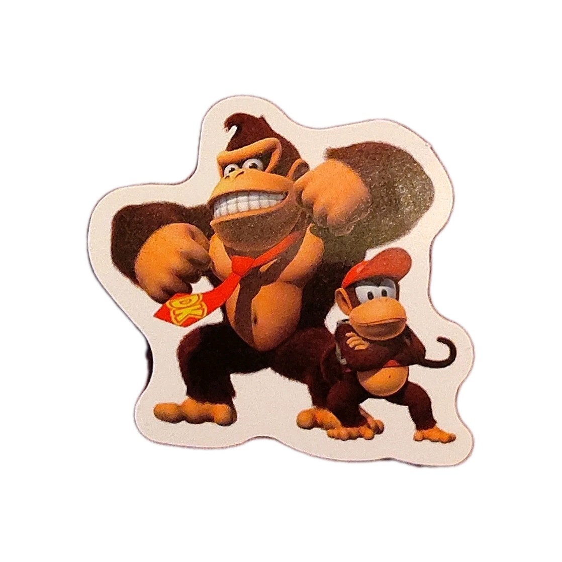 Donkey Kong & Diddy Kong Super Mario Party Decal Sticker Decor Video Game 1.75"