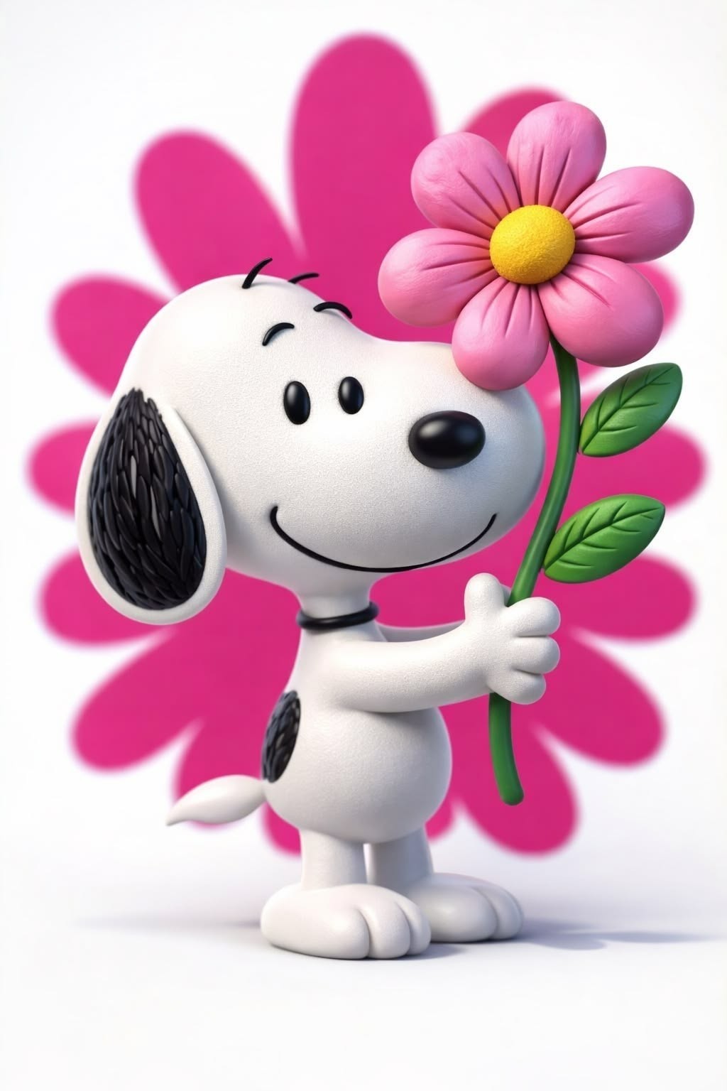 Snoopy and flower Sticker Decal Laptop Wall Mirror Cup Tumblr Locker Bin