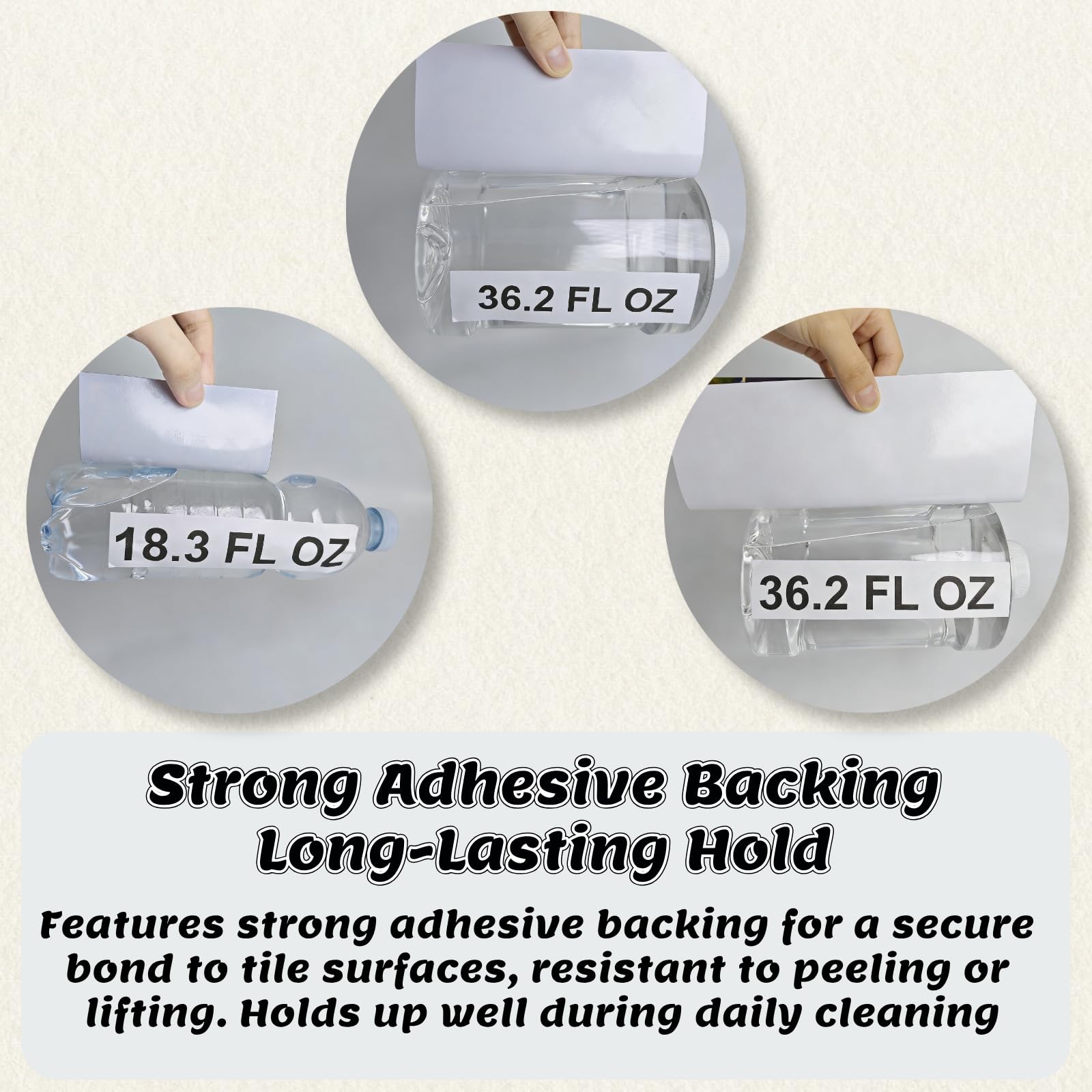 24 PCS Peel and Stick PVC Tile Stickers Waterproof Removable