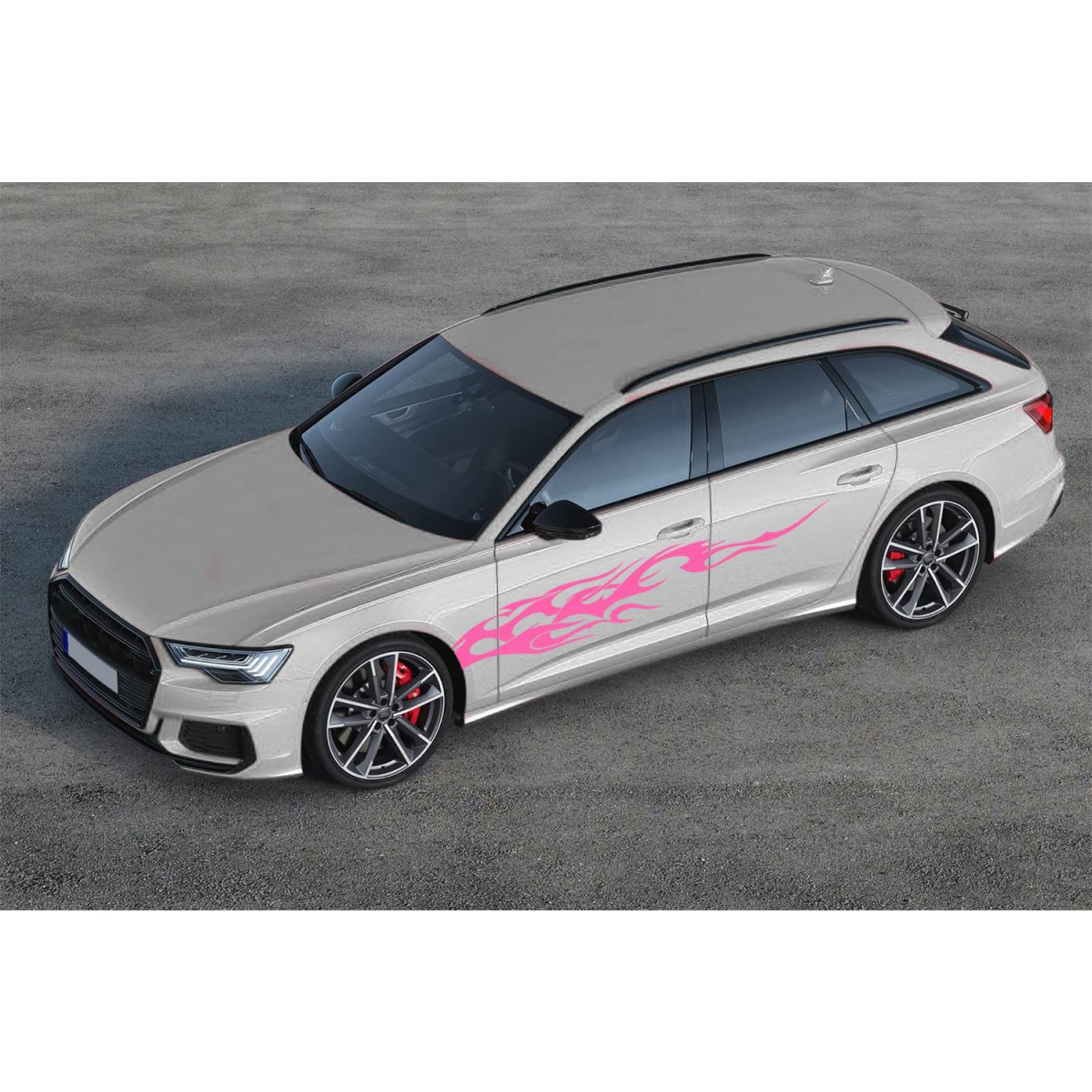 Car Side Skirt Vinly Decals Auto Body Side Sports Racing Stripe Graphic Stick…
