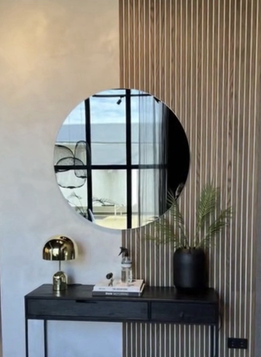 Off-White Eco-Friendly WPC 3D Slat Wall Panels – Waterproof & Fire