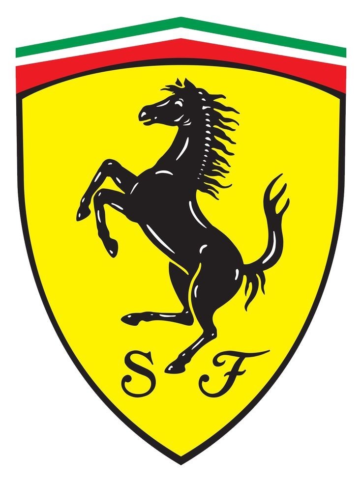 Ferrari Vinyl Die Cut Sticker
