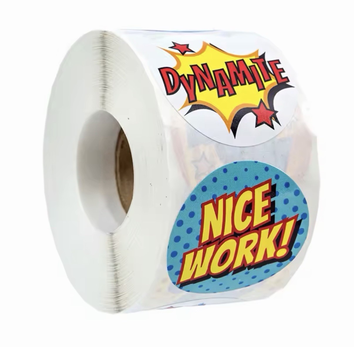25 Assorted Superhero Envelope Seals Labels / Scrapbook Stickers – 1” Diameter
