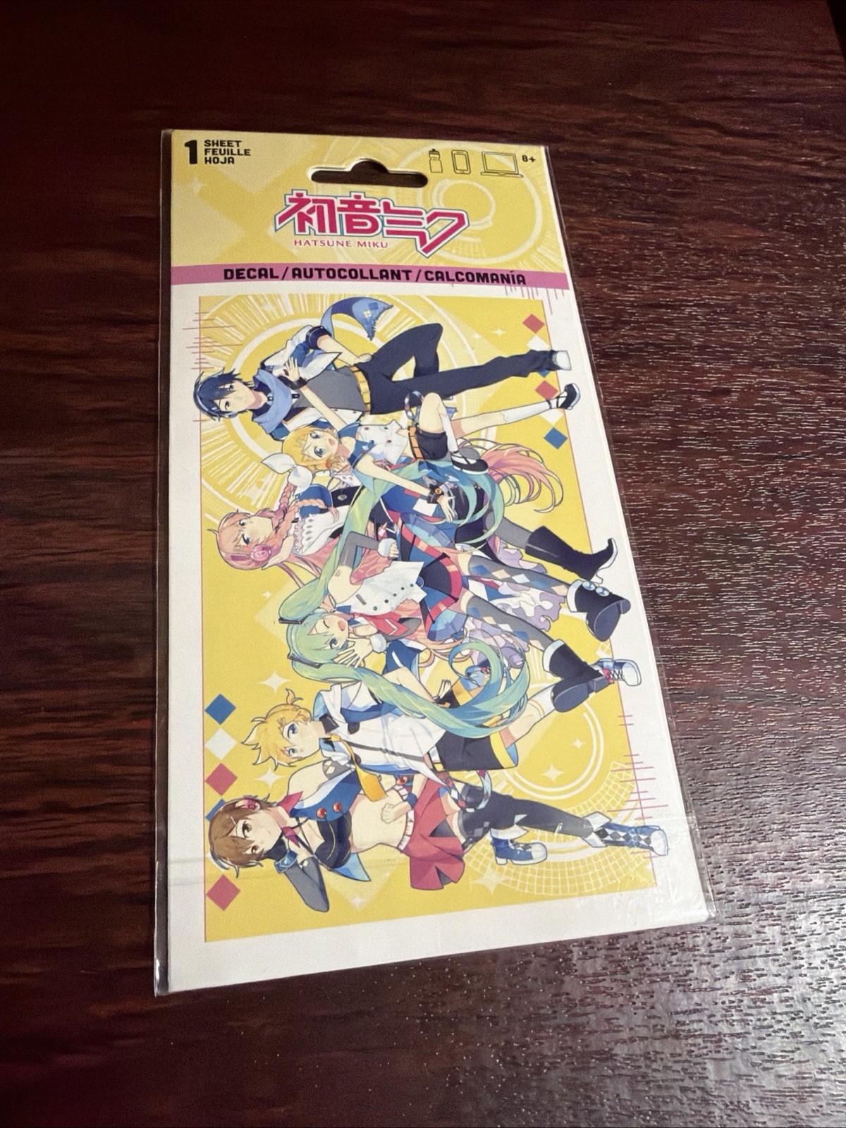 SANDYLION HATSUNE MIKU Decals by Trends International – NEW!
