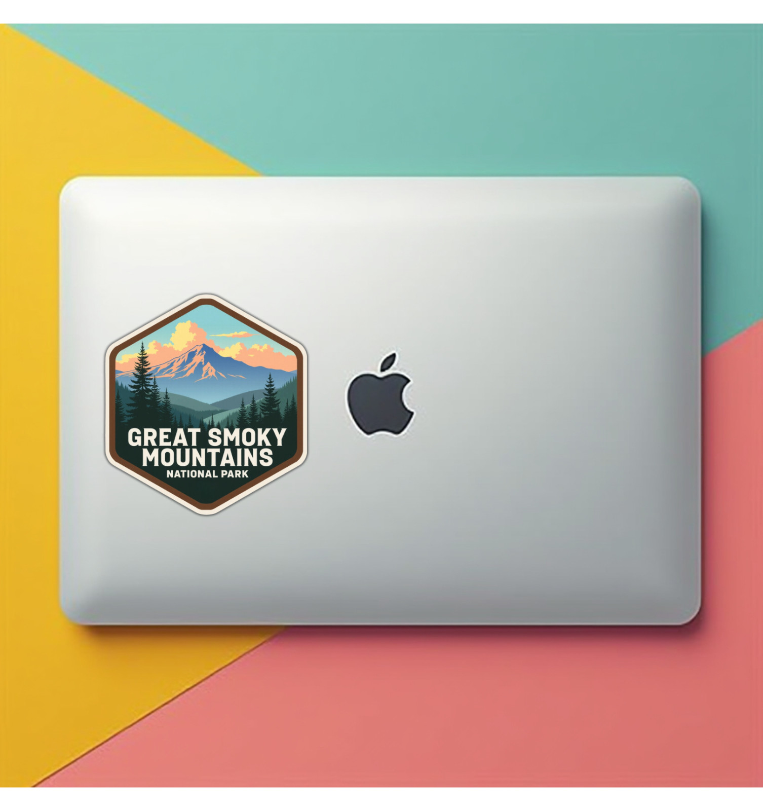 Great Smoky Mountains National Park Fridge Magnet or Laptop Sticker