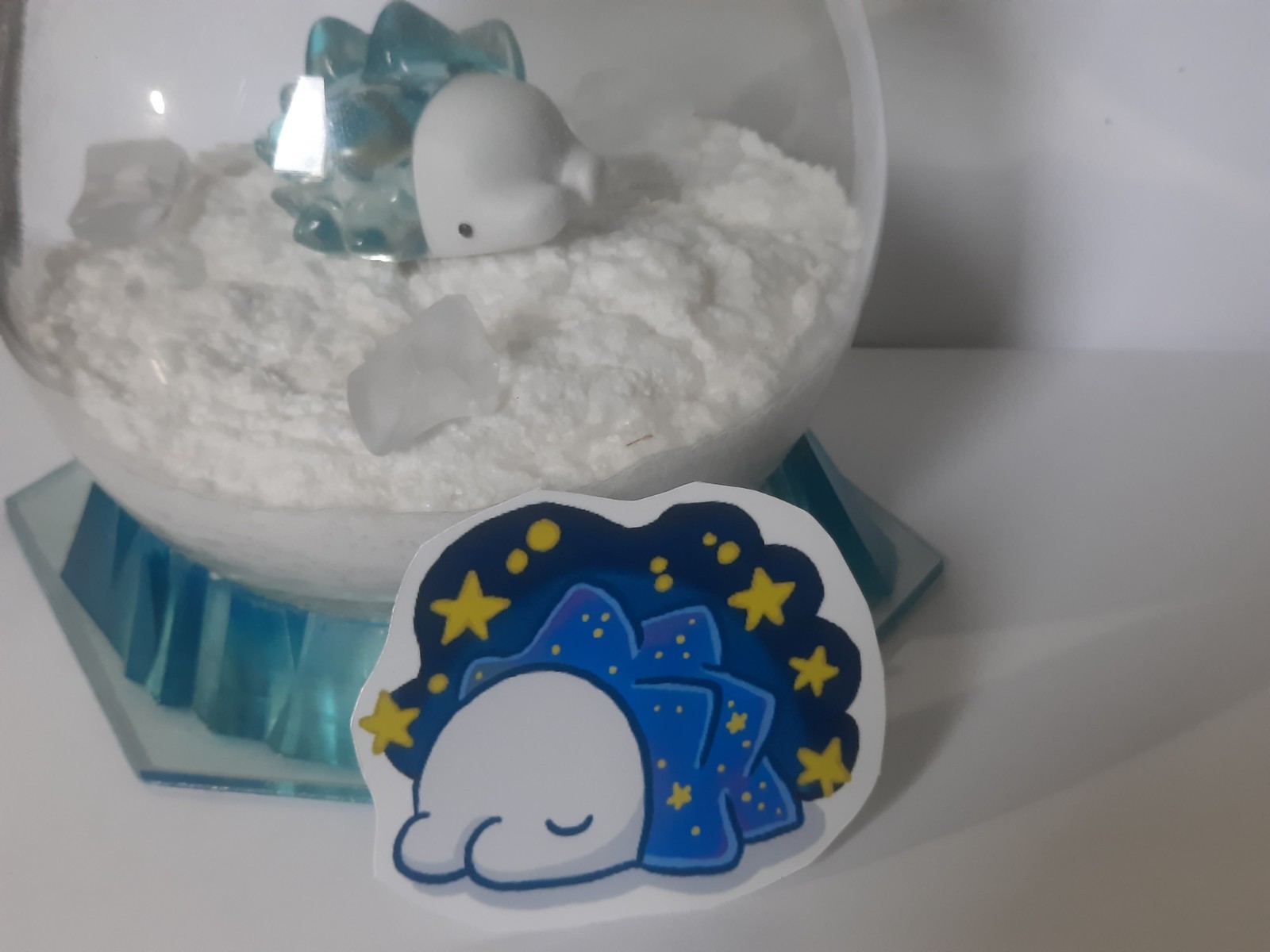 Sleepy Snom Sticker Hand Cut ~3" x 2" Jess-Sketch Original Cute Pokemon Sticker
