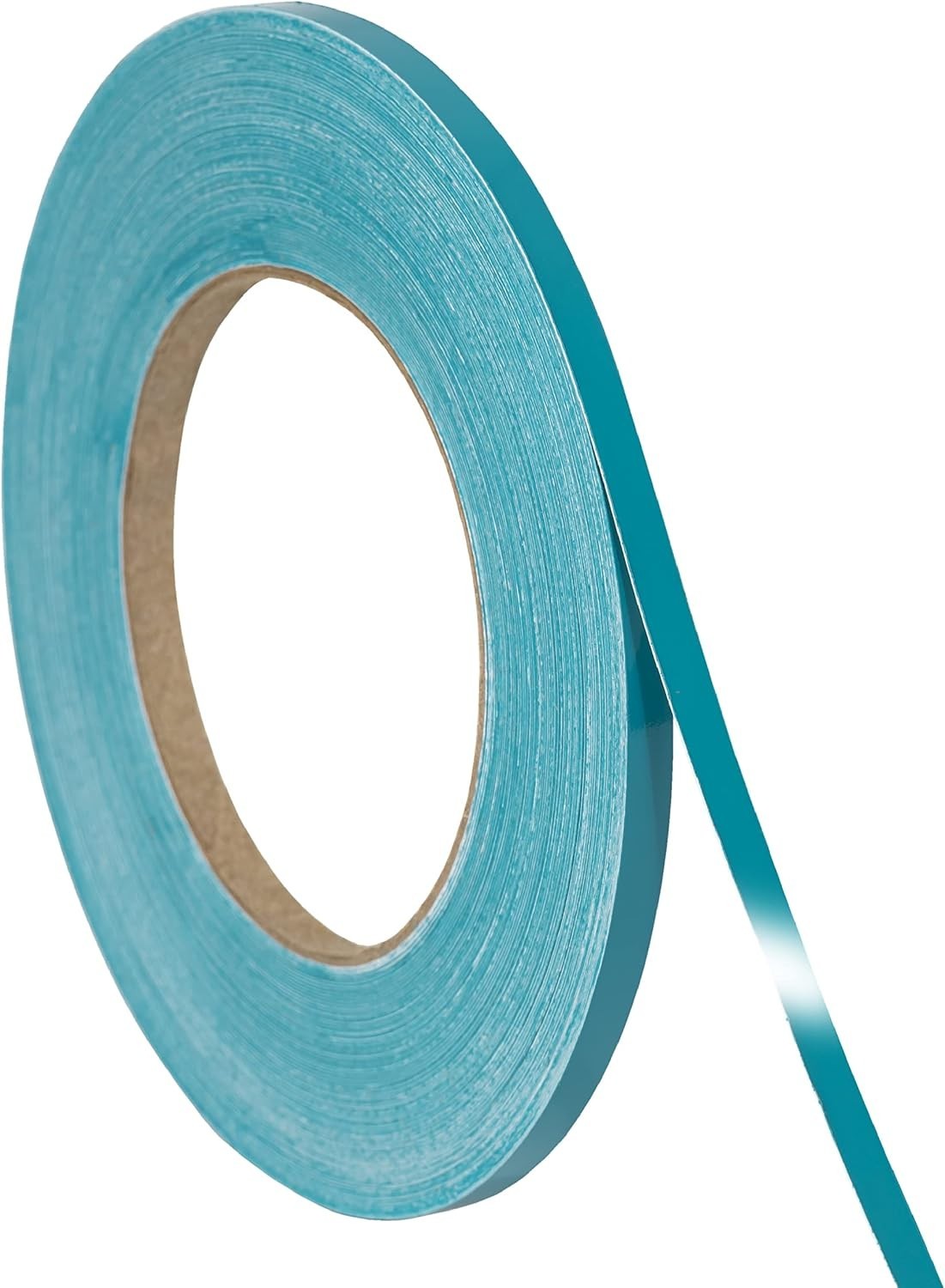 Vinyl Pinstriping Tape 1/4" Turquoise Blue – High-Quality Stickers for Projects