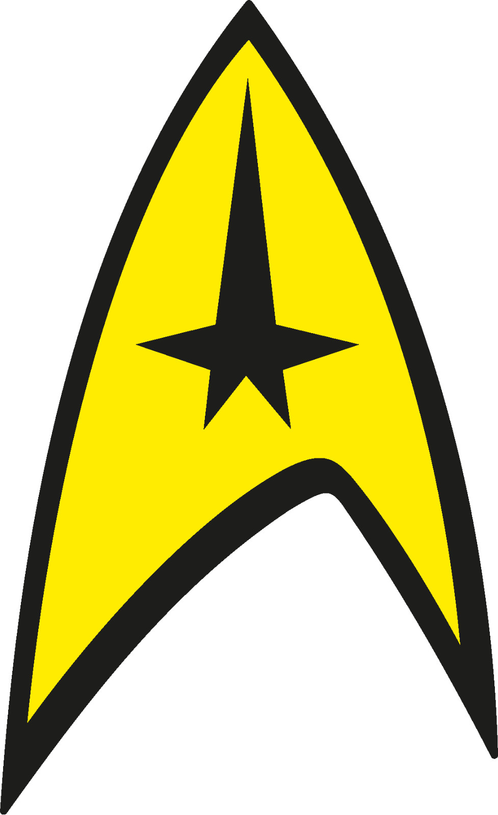 Star trek sticker weatherproof bumper vinyl decal