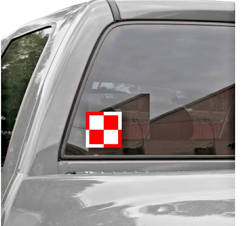Polish Air Force Roundel Sticker Decal Vinyl Poland POL