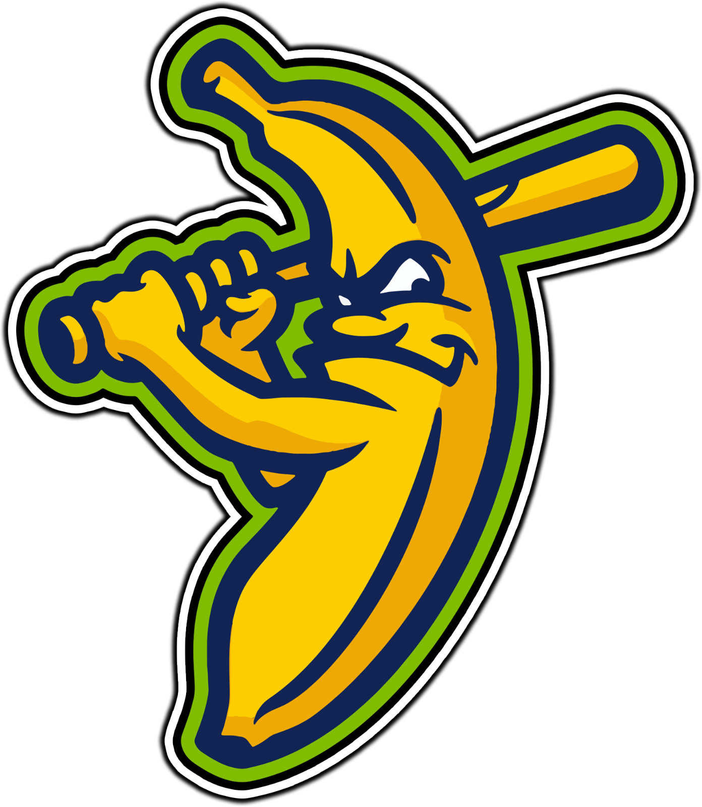 #2967 Savannah Bananas Logo #3 Sticker Brand Waterproof Vinyl Decal Die-Cut Car
