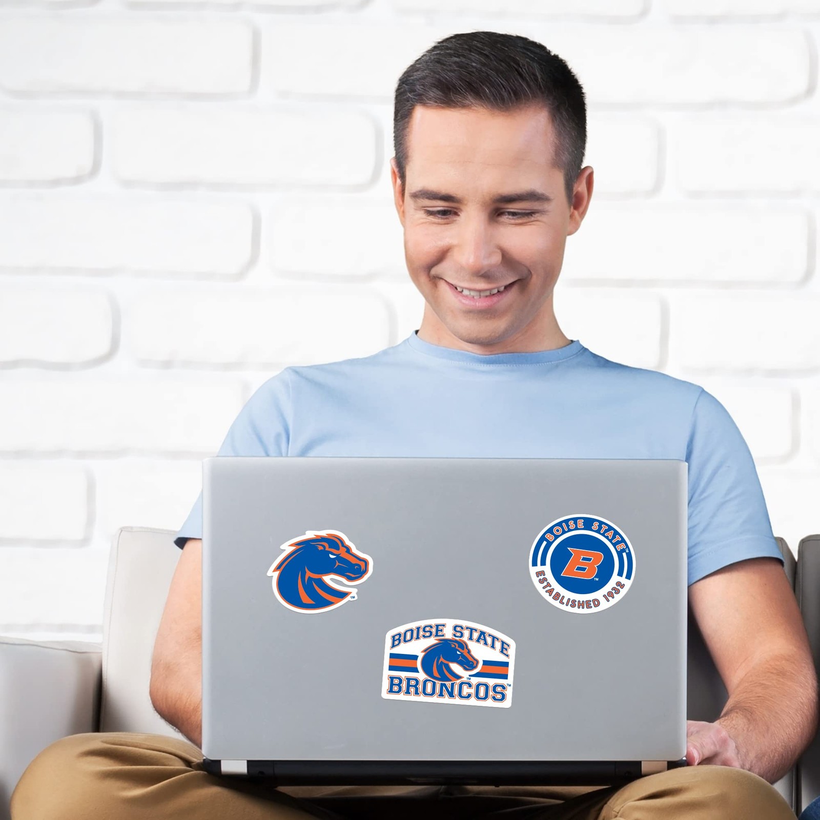 Retro Sports Team Sticker Decals for Vehicles Laptops Bedrooms Set of 3