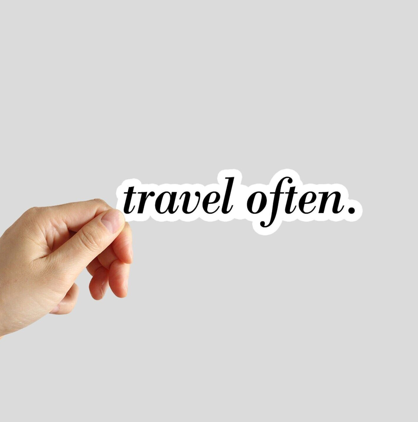 Travel Often Sticker Adventure Sticker Hike Sticker Water Bottle Laptop Sticker