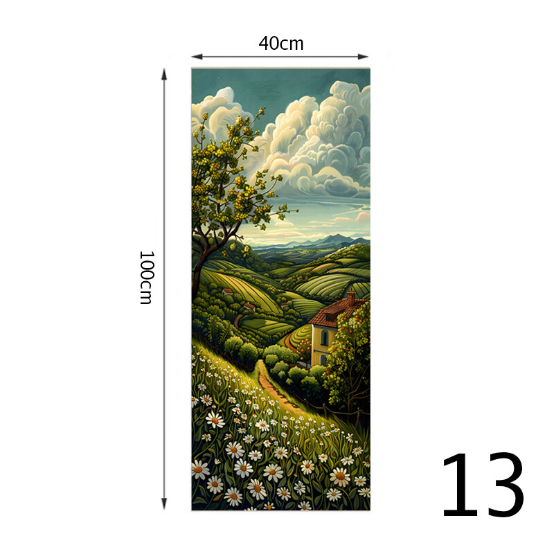 Door Sticker Wallpaper Murals Abstract Self-adhesive Waterproof Elevator Paper