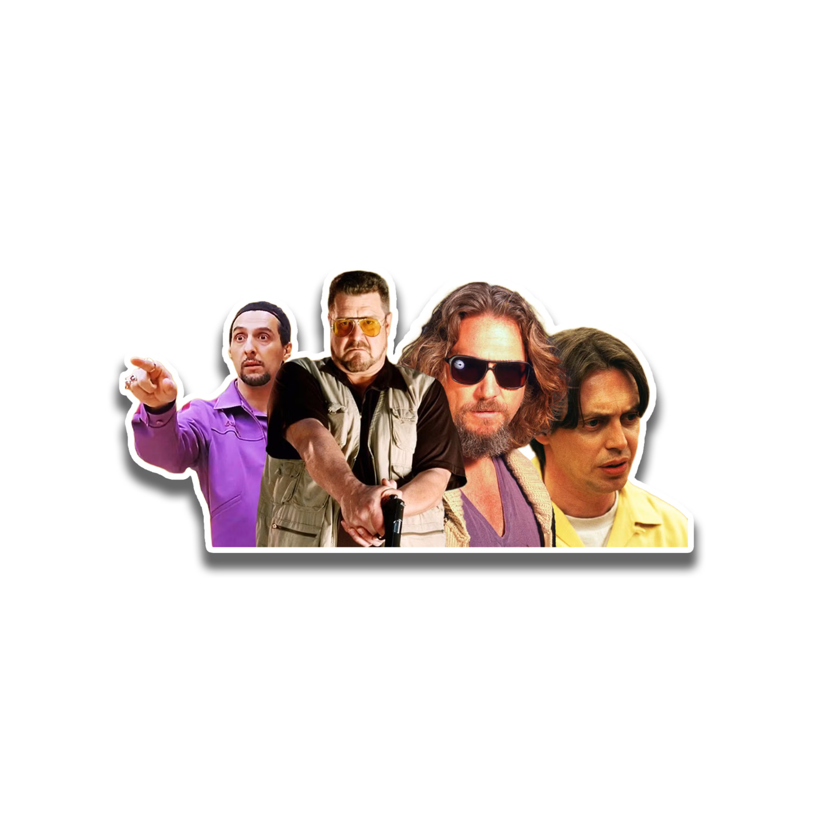 The Big Lebowski Sticker 3.5 inch Vinyl Decal indoor/outdoor waterproof Movies