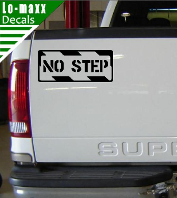 No Step Aircraft Markings Graphic Durable High Performance Die Cut Vinyl Decal