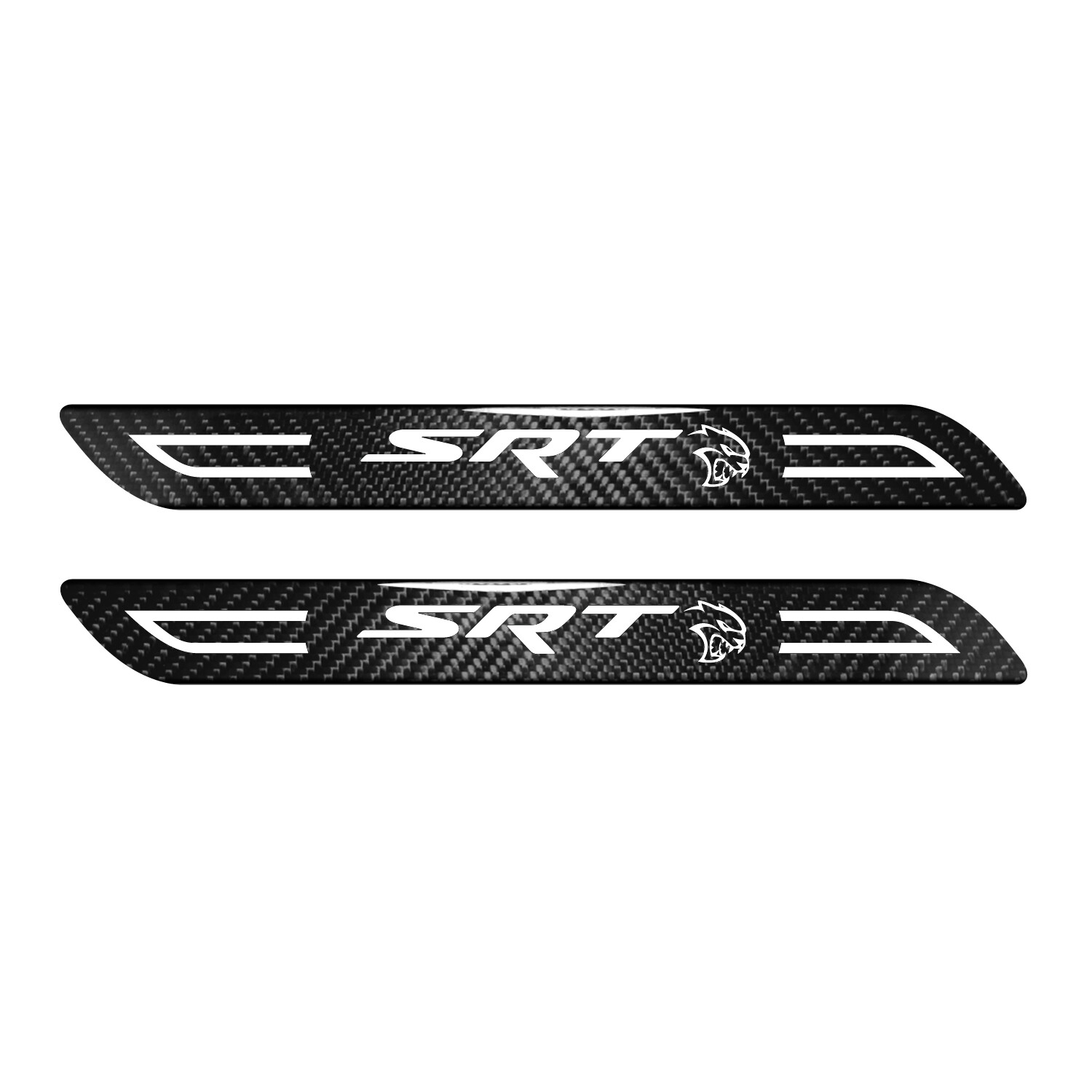 Dodge SRT Hellcat Blade Style Carbon Fiber Car Protector Decals