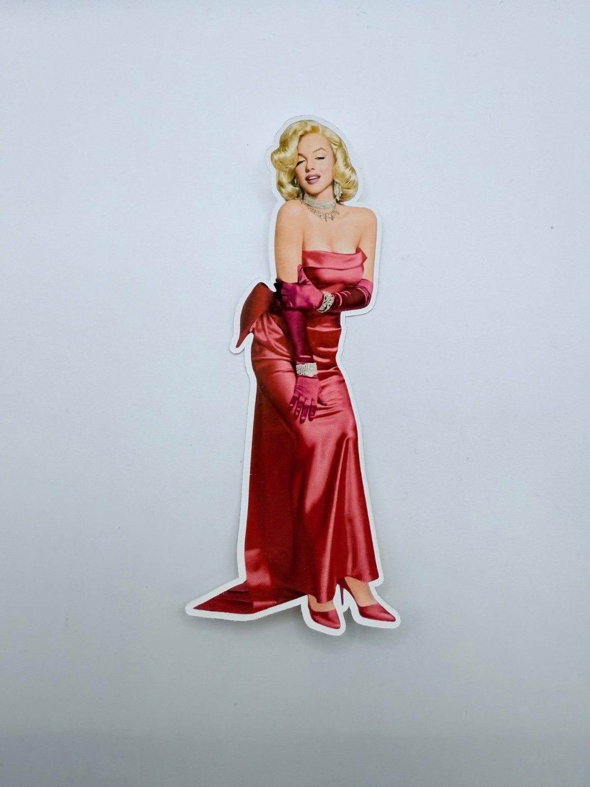 Brand New Gorgeous Hollywood Actress Marilyn Monroe 1.25" by 4.75" Sticker