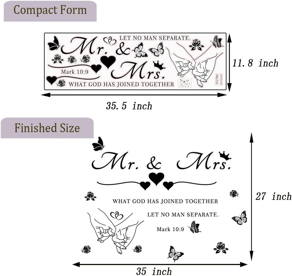 Wall Decals Wall Art Sticker Peel and Stick Sayings Art Lettering Stickers Ha