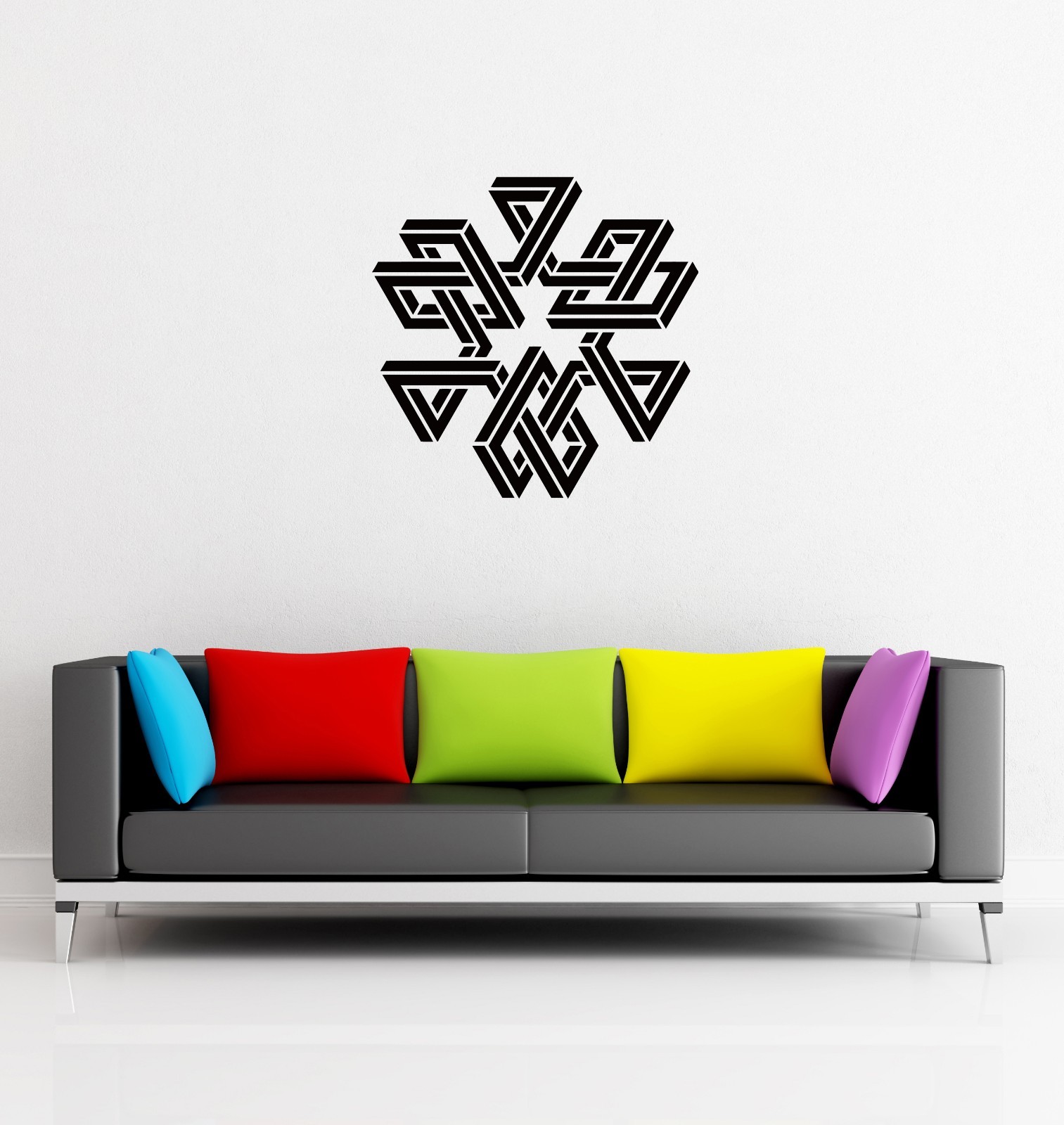 Wall Stickers Vinyl Decal Abstact Modern Decor for Living Room Bedroom (z1235)