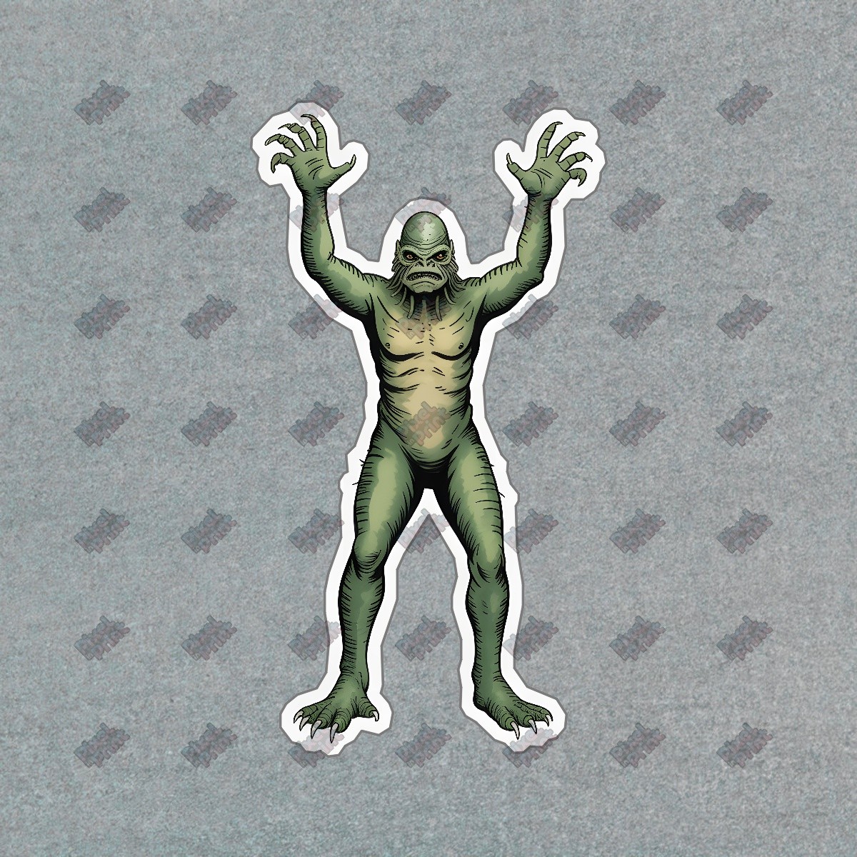 Classic Movie Monster Creature from the Black Lagoon Sign Retro #19058