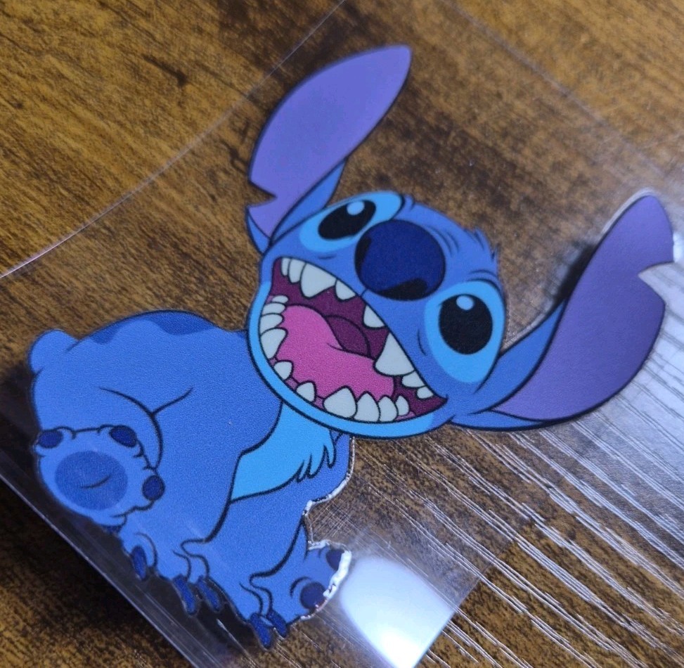 Lilo and Stitch High Quality Raised UV DTF Decal Sticker