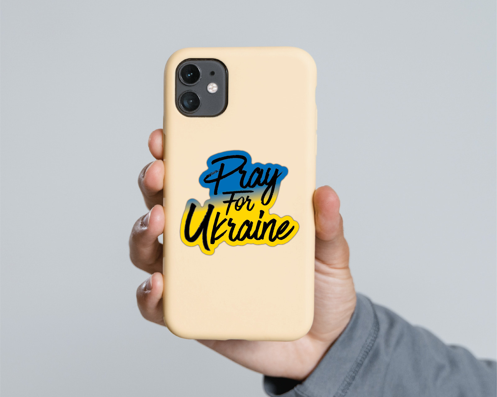 UKRAINE Flag Sticker Decal Vinyl Laptop cell phone Car Window Pray for Ukrainian