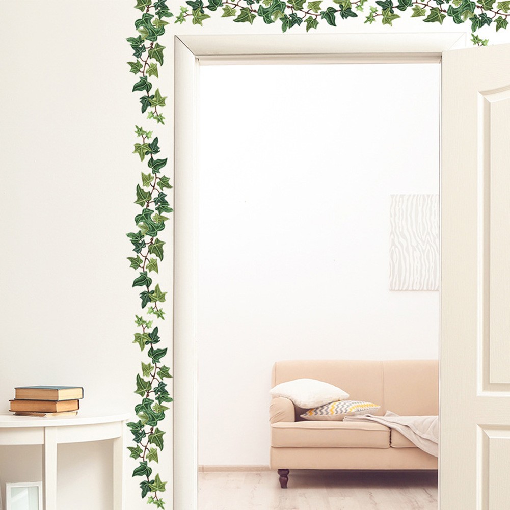 Green Vine Stickers Bedroom Living Room Wall Stickers Decal Mural Decoration New