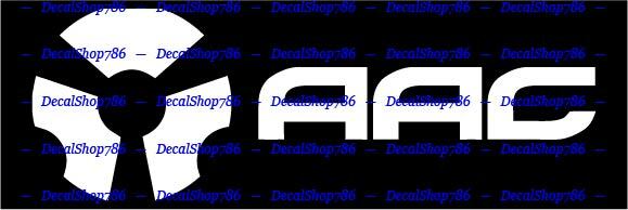Advance Armament Corp – AAC -Outdoor Sports- Vinyl Die-Cut Peel N' Stick Decals