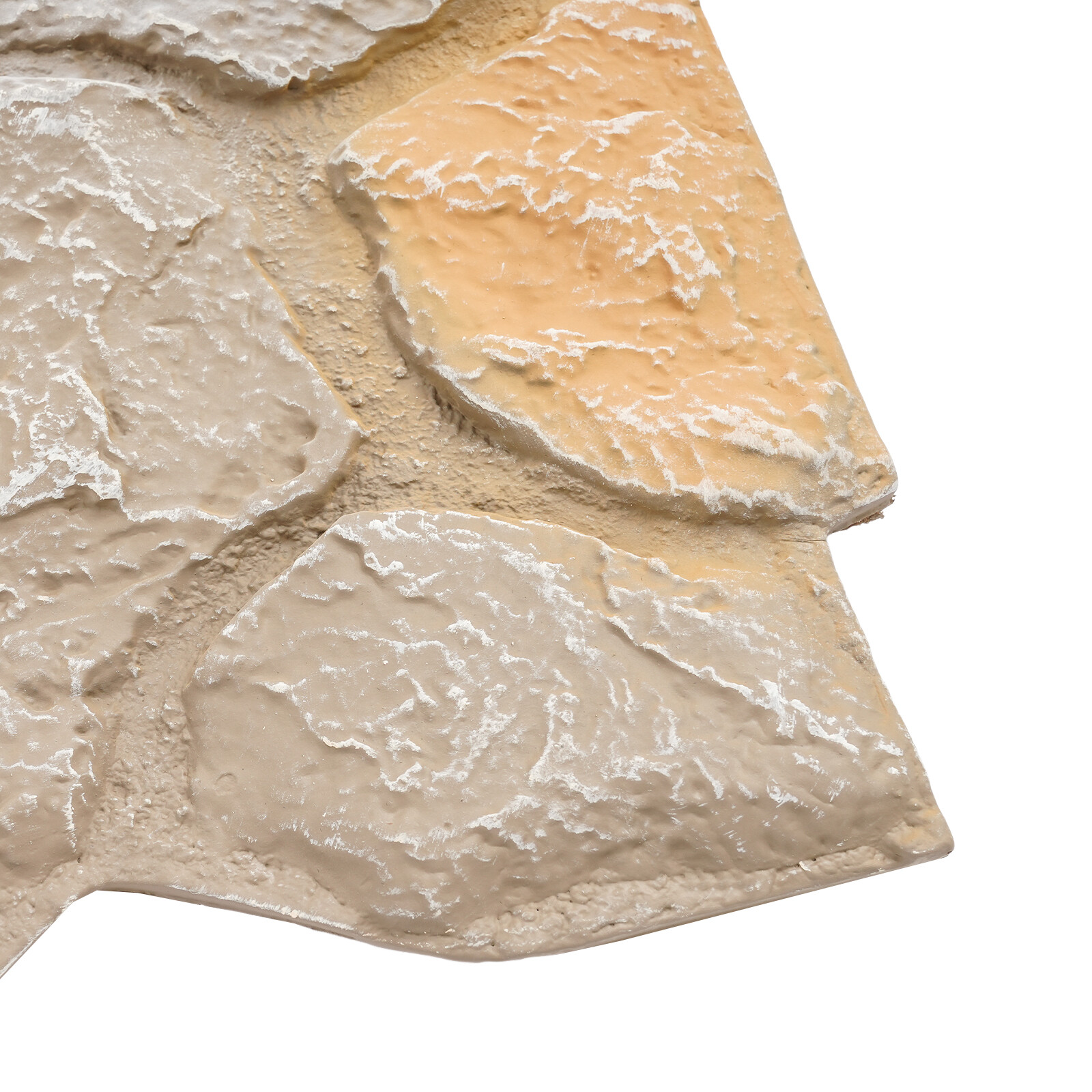 3D Faux Stone Wall Panel PU Wall Panel for Interior Exterior Decor Reddish Brown