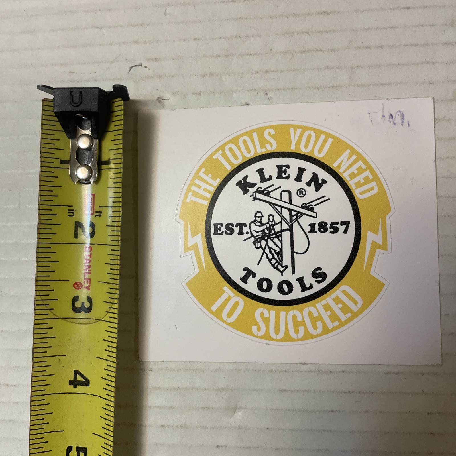 Klein Tools Tradesman Club Exclusive Giveaway Sticker May ‘22 The Tools You Need