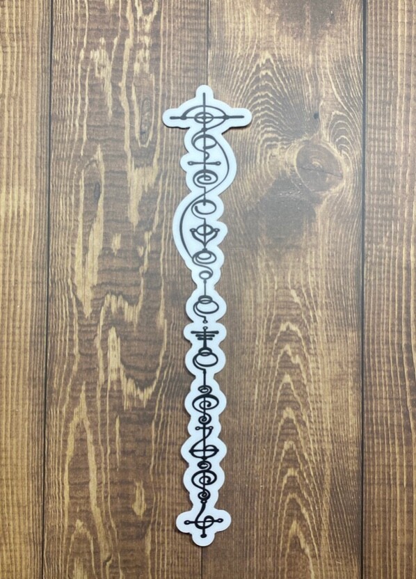 Star Trek Vinyl Sticker Live Long And Prosper Vulcan Calligraphy – 1.13×6"