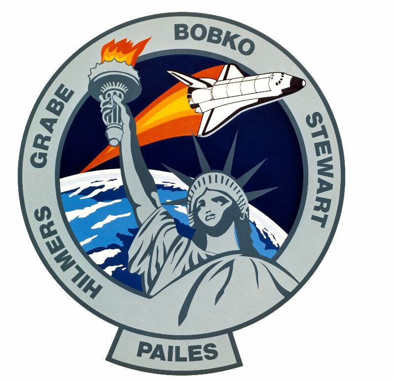 STS-51j Nasa Atlantis Space Program Decal Sticker M479