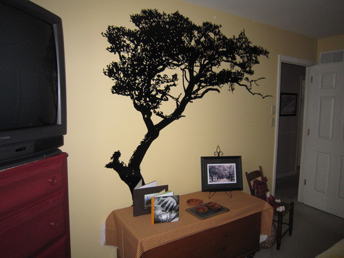 Large Wall Tree Nursery Decal Detailed Wall Art Sticker Family Removable #1131