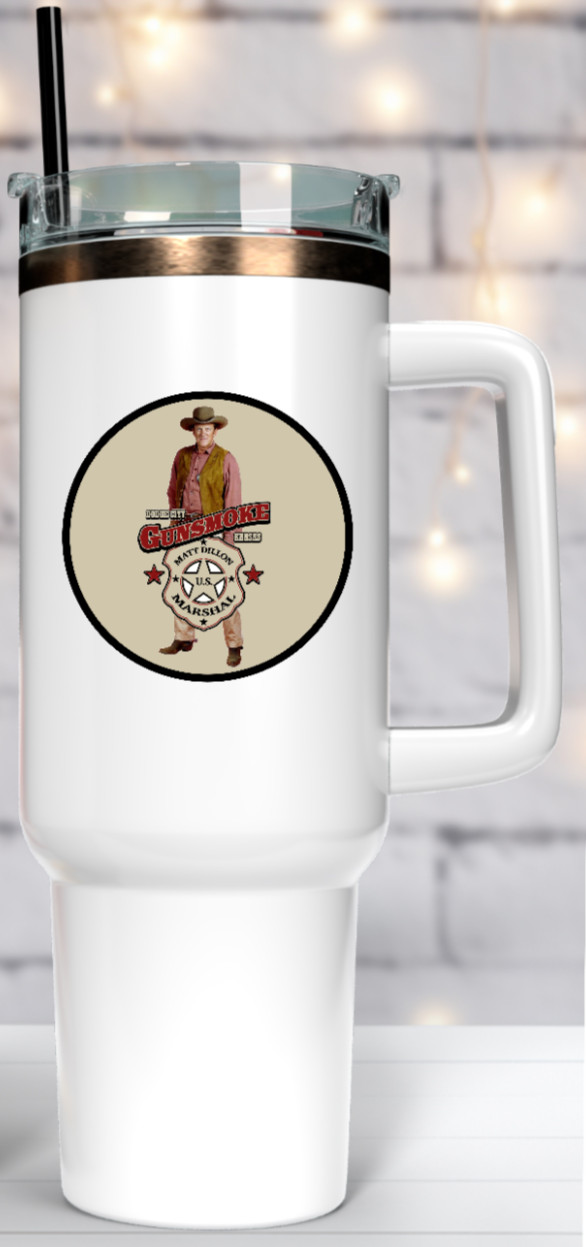Gunsmoke (Matt Dillon) – 4" Vinyl Decal Sticker Handmade Cooler Laptop Vehicle