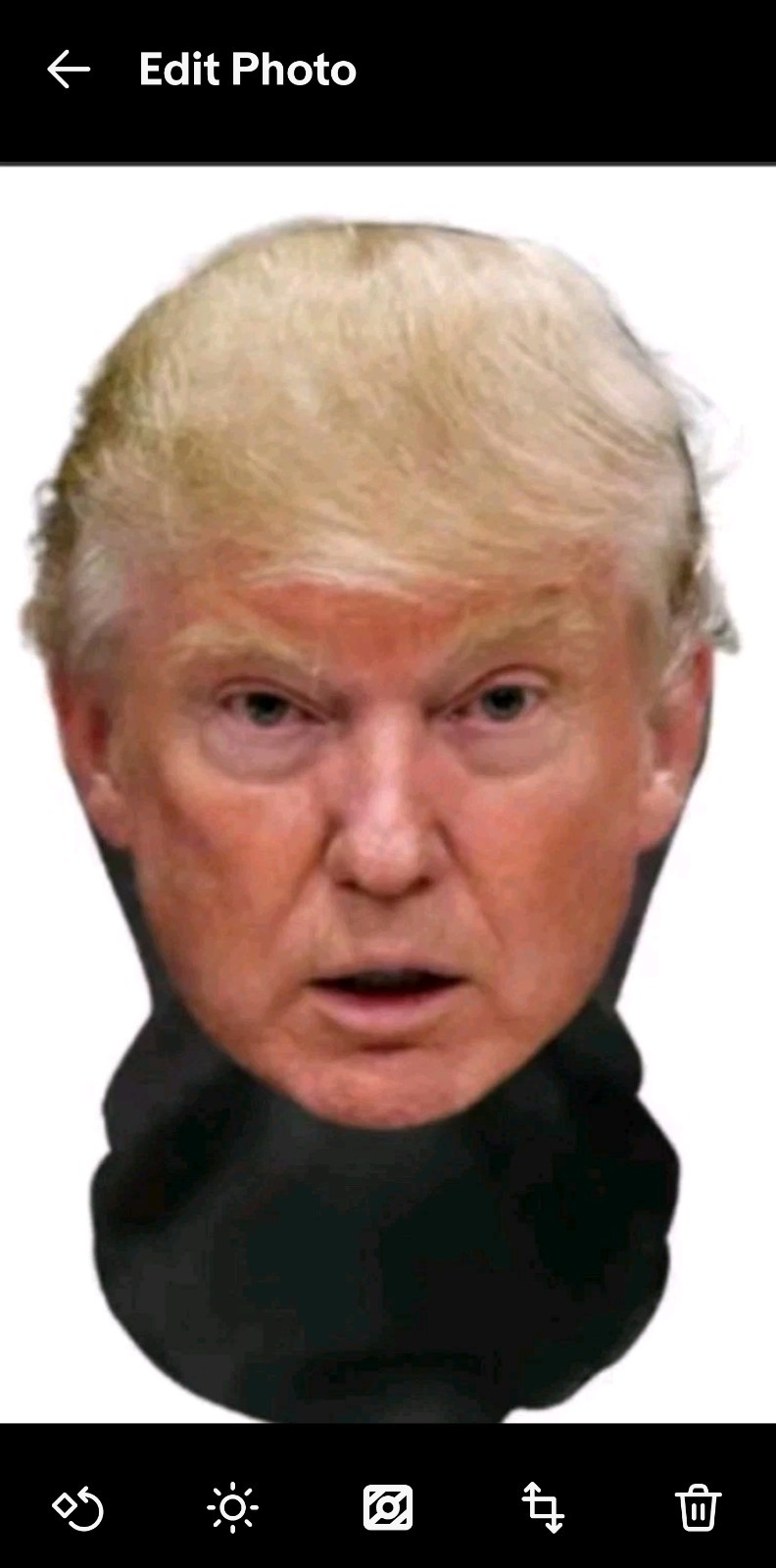 Choice of 1x- President Donald Trump Costume Cosplay Mesh Stretch Full Face Mask