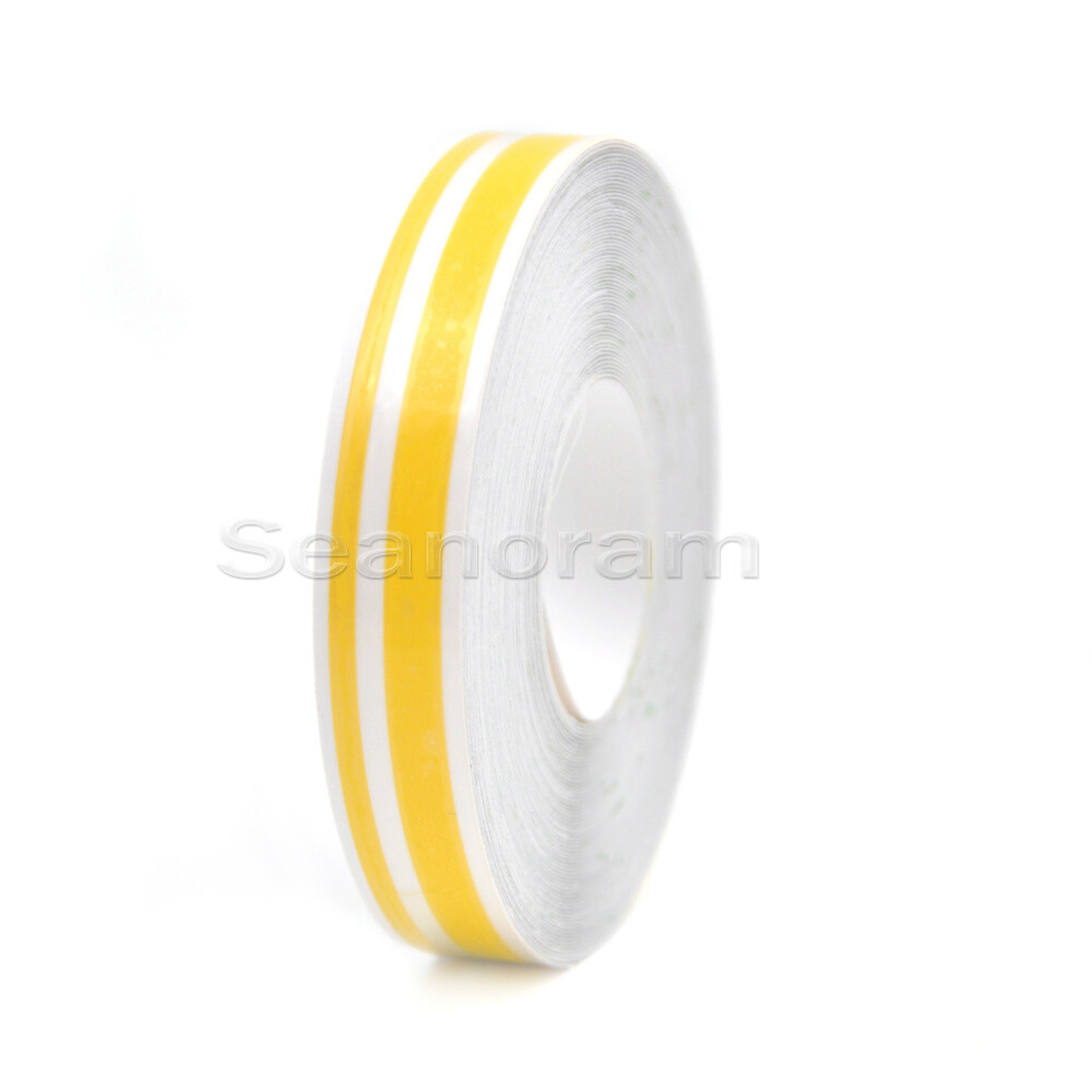 1/12"& 1/6" Yellow DIY Home Shop Bar Pinstriping Pin Stripe Decal Vinyl Sticker