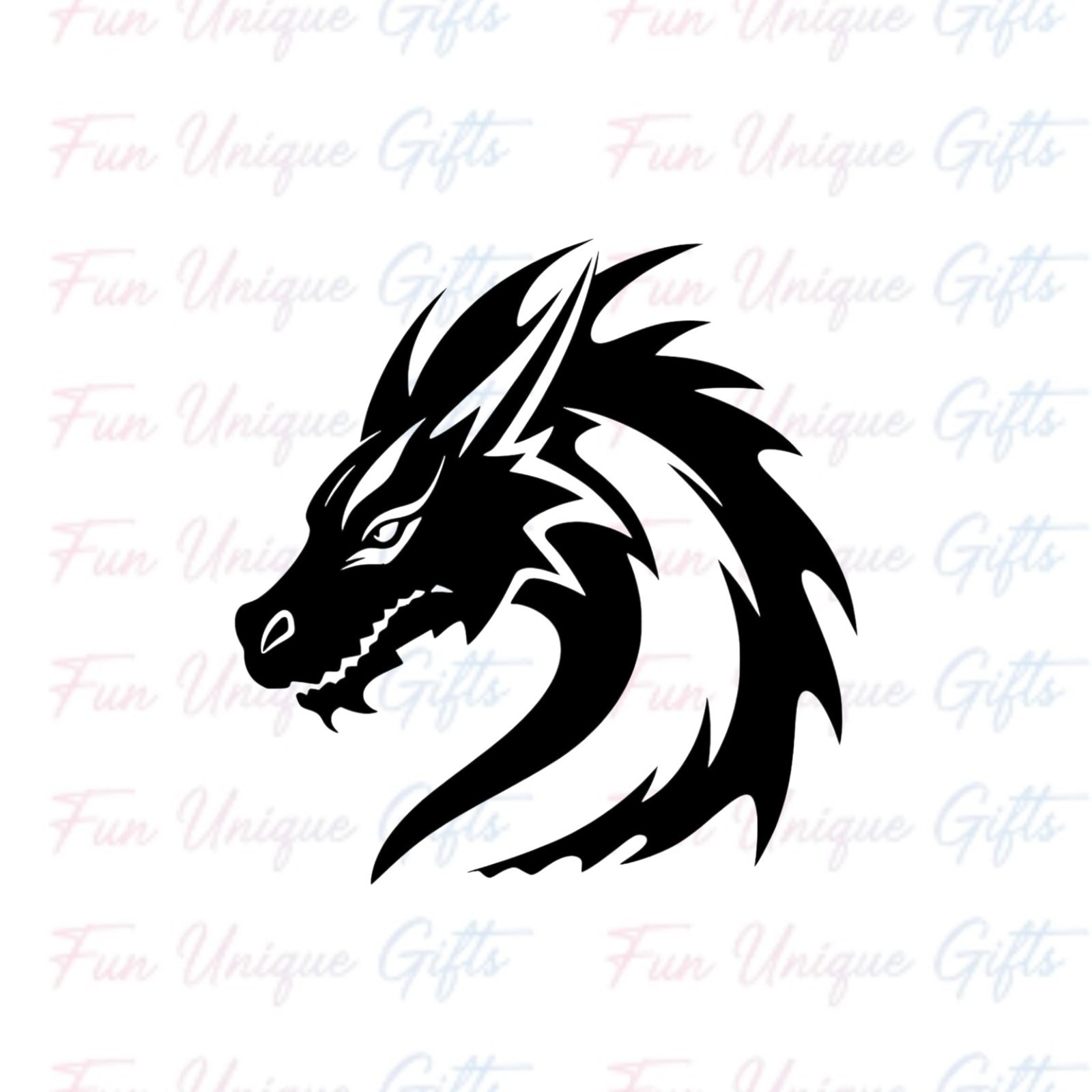 Dragon Vinyl Decal Sticker -Multiple Colors & Sizes- SHIPS FREE!
