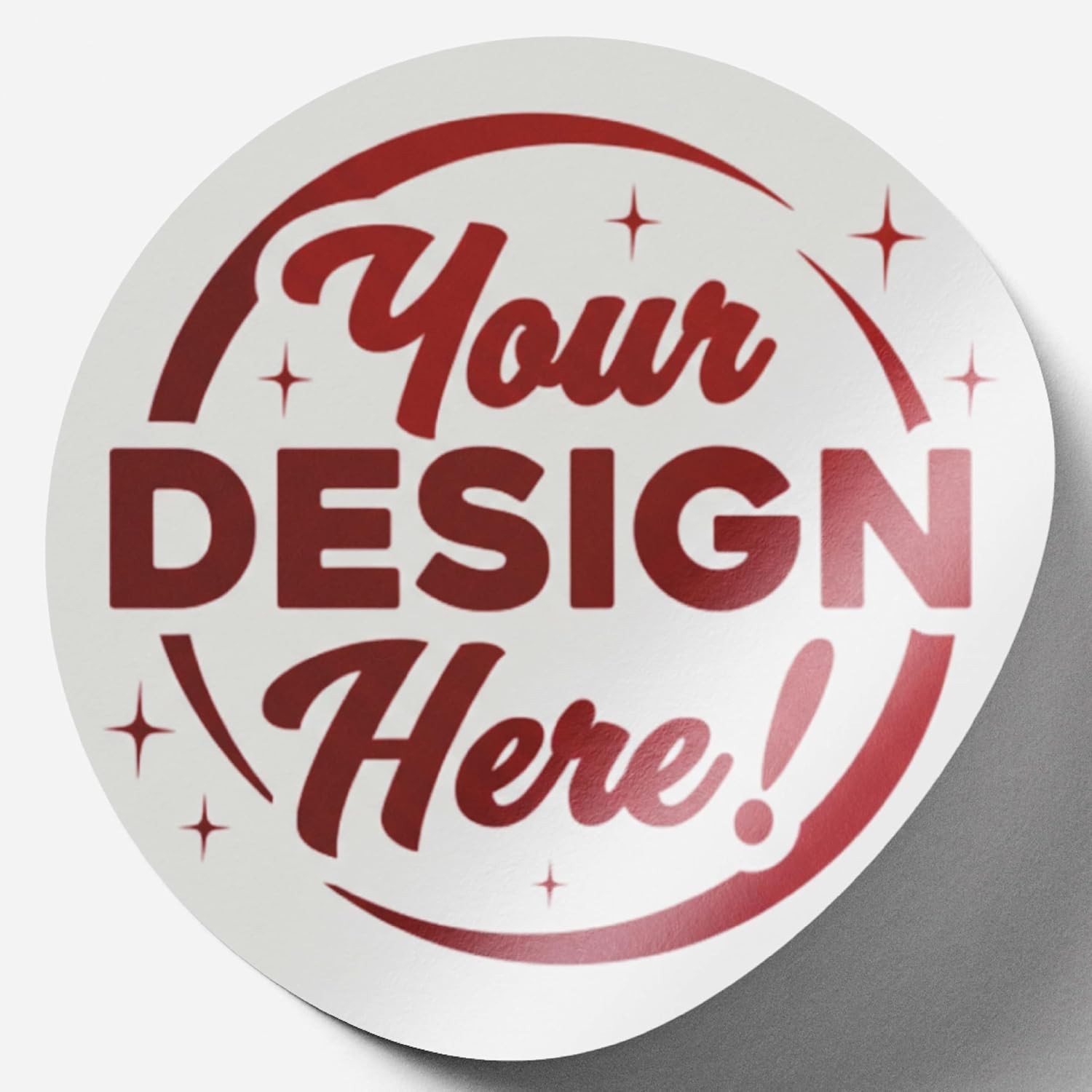 Custom Logo Label Packaging Personalized DTF Weather Waterproof Decal Stickers