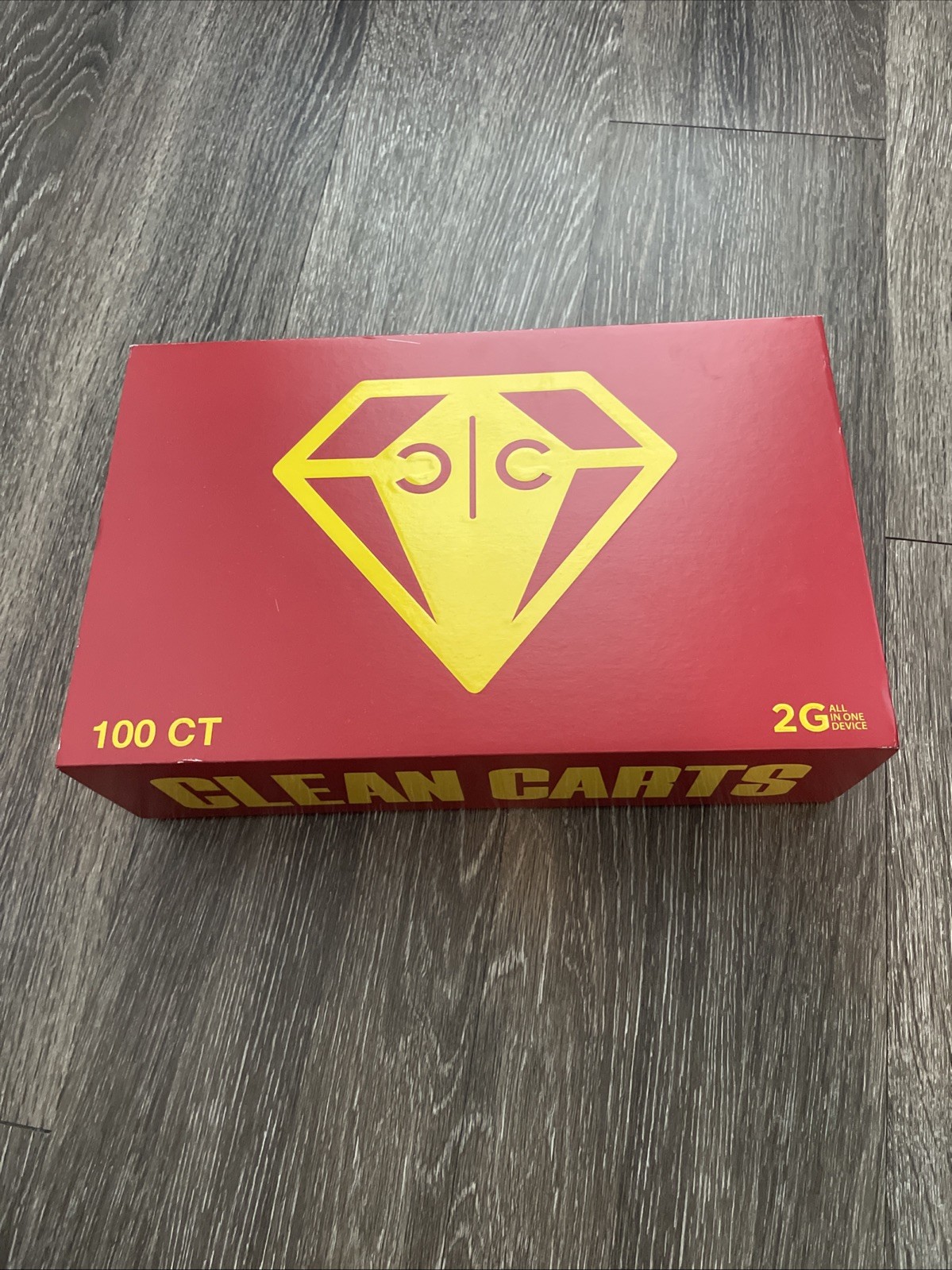 NEW Clean Carts “edition ” Big Box Logo ! CHAMPION 1oo Ct Box