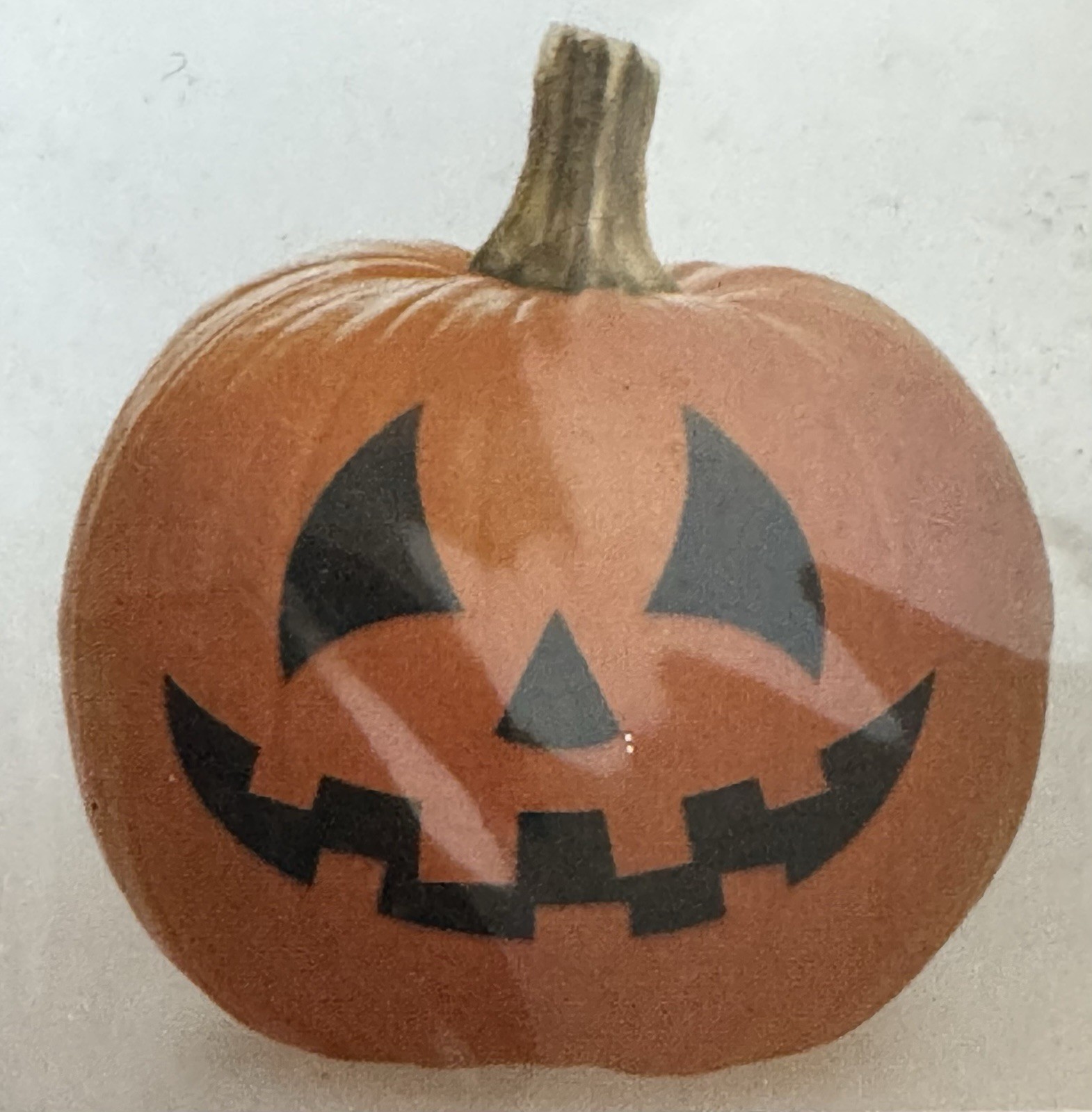 Jolee's Halloween Pumpkin Bling Stickers Pumpkin Face NEW Reusable