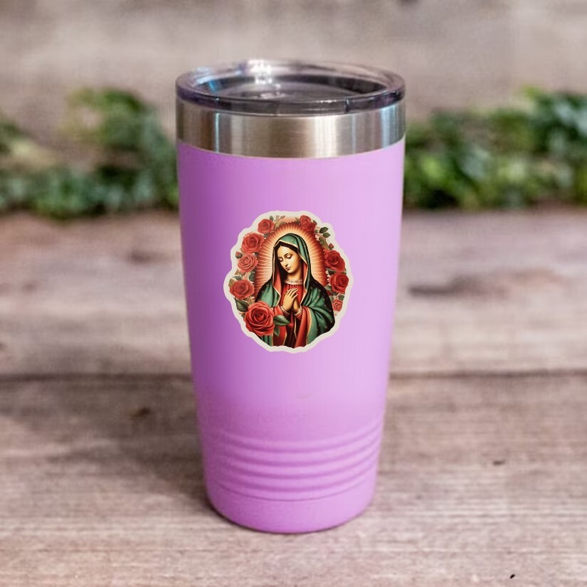 Virgen de Guadalupe Sticker Lady of Guadalupe Sticker Different sizes