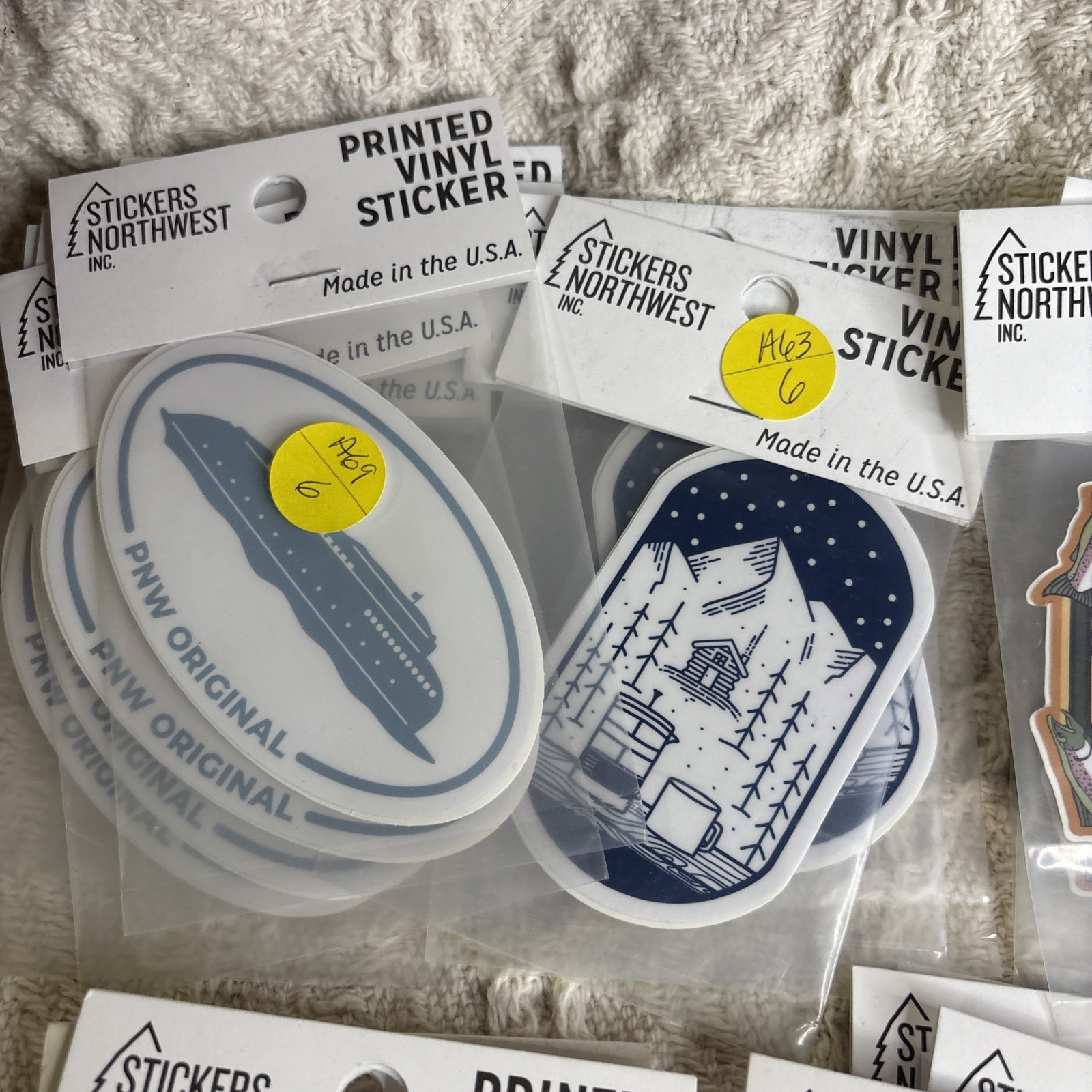 24 Printed Vinyl Stickers Stickers Northwest Inc Made In USA