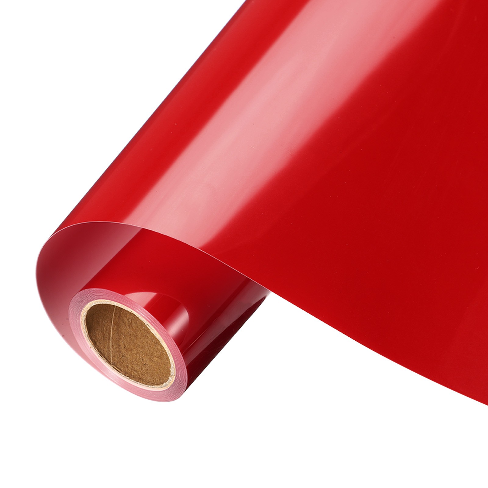 Red Permanent Vinyl, 12 Inch x 8 Feet Roll for Vinyl