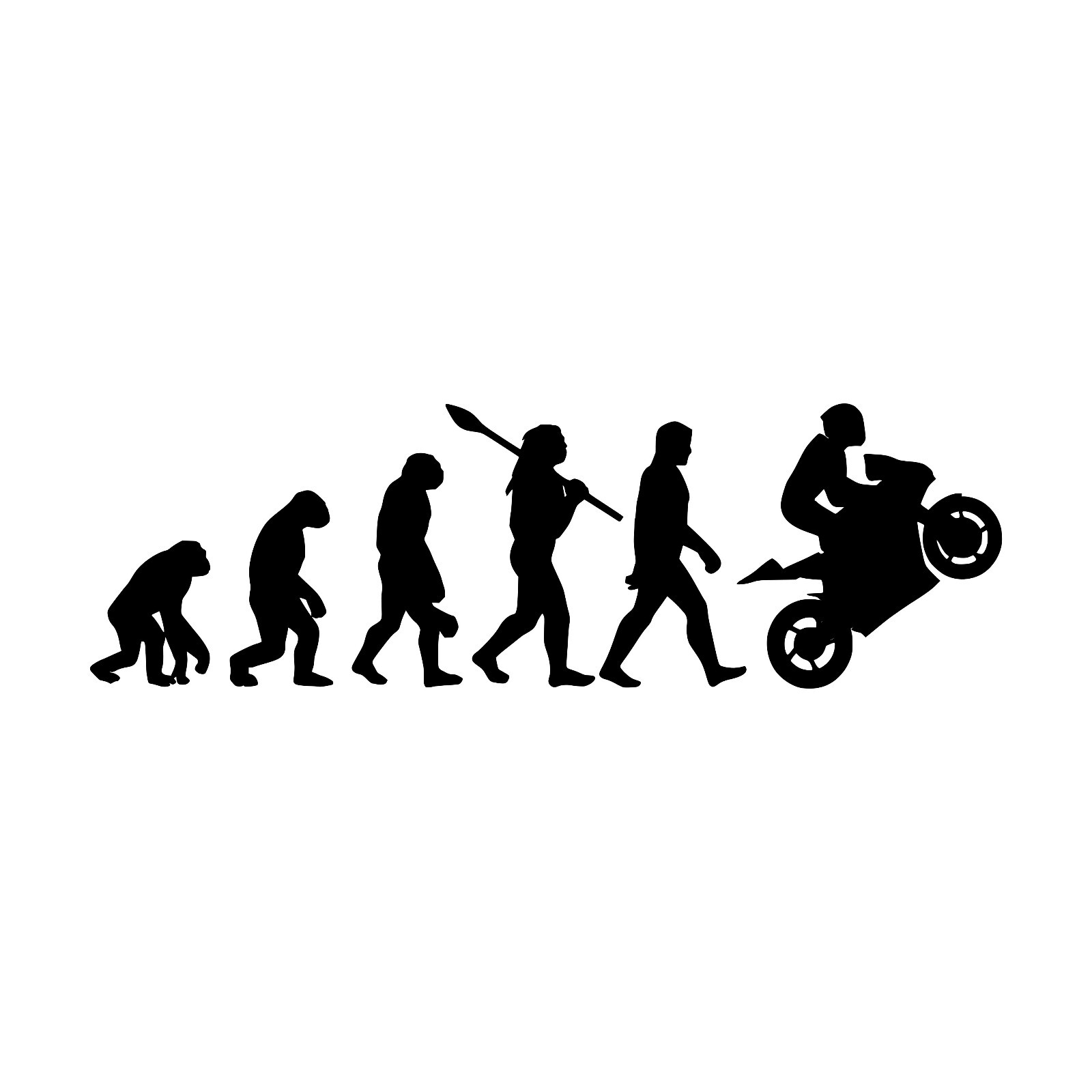 Evolution of a Biker Vinyl Decal – Motorcycle | Harley | Honda | Indian | Suzuki