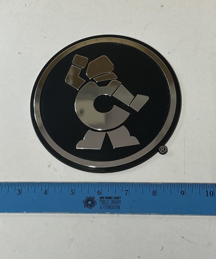 Cornwell 6” Badge, Emblem, Logo Chrome & Black Adhesive Back Tools Welding 💪