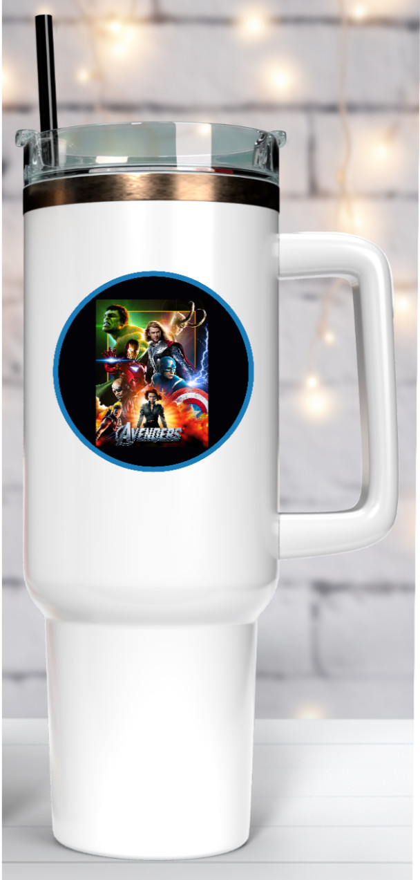 Avengers "Original"- 4" Handmade Vinyl Decal Vehicle Decor Cooler Laptop Tumbler